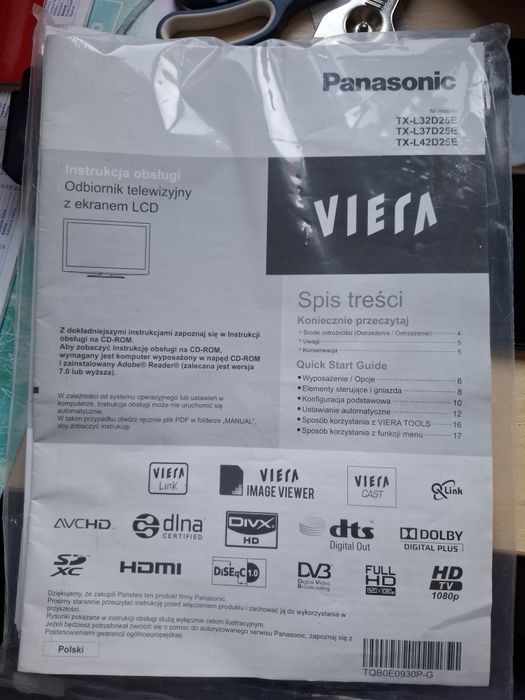 Telewizor LCD Panasonic Viera 32 cale