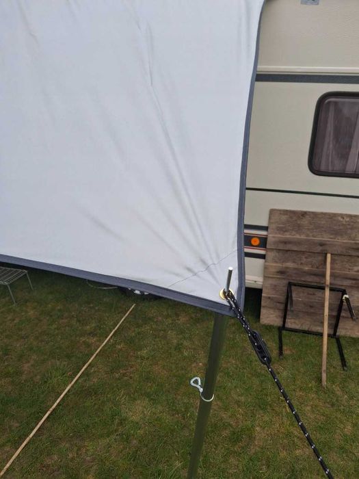 Daszek Zadaszenie Caly Zestaw DO KAMPERA Kemping DUŻY 3m Wodoodporny