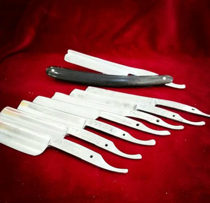Restauro e afiação de NAVALHAS de barbear