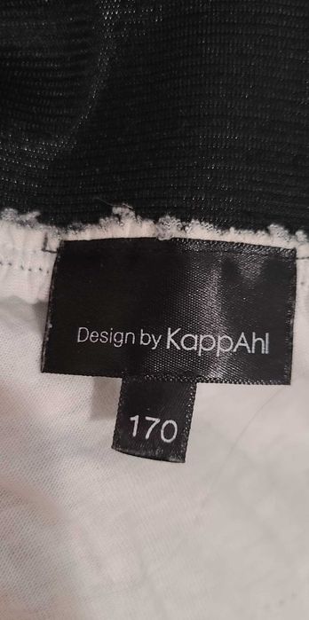 spódniczka czarno-biała na gumkę KappAhl 170