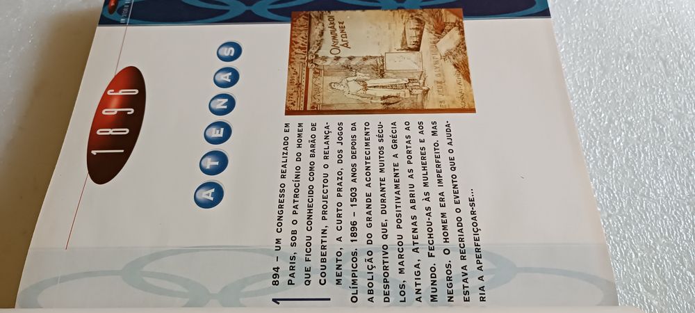 Livro Um Século de Glória (Jogos Olímpicos)