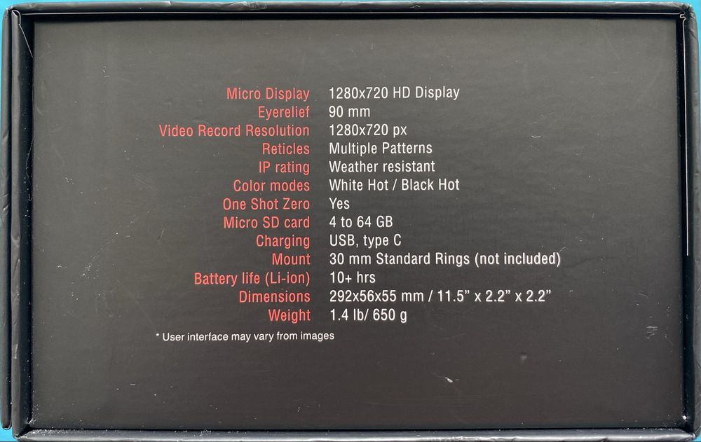 ATN Mars LTV 640x512. 4-12