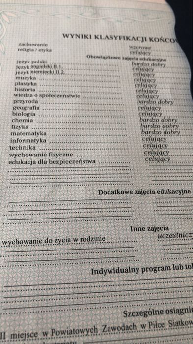 Matematyka, j.polski