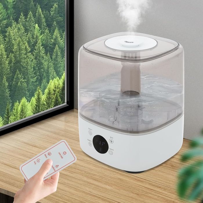 Humidificador de Ar Ultrassónico Inteligente com Comando!