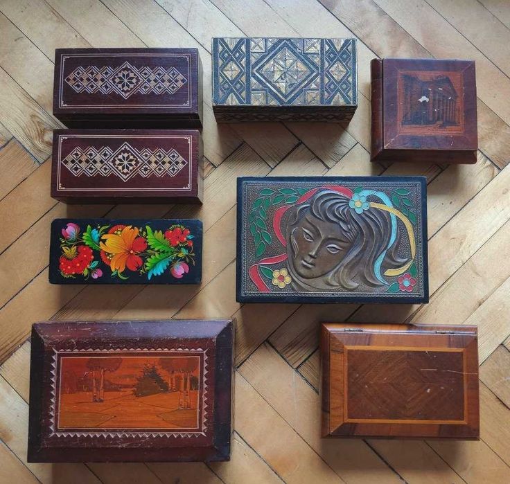 Винтажные шкатулки СССР