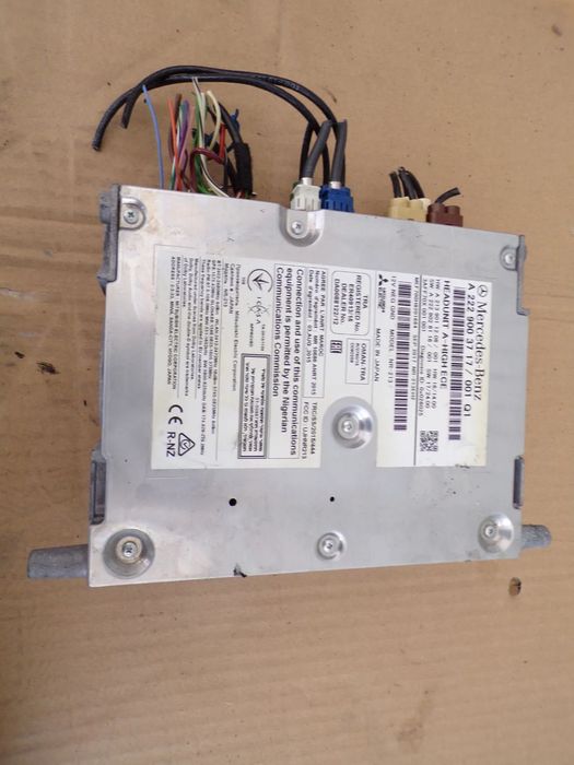 RADIO MODUŁ NAWIGACJI MERCEDES W222 S KLASA A2229003717