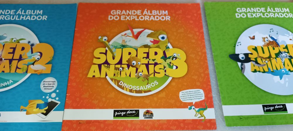 4 cadernetas coleções pingo doce COMPLETAS