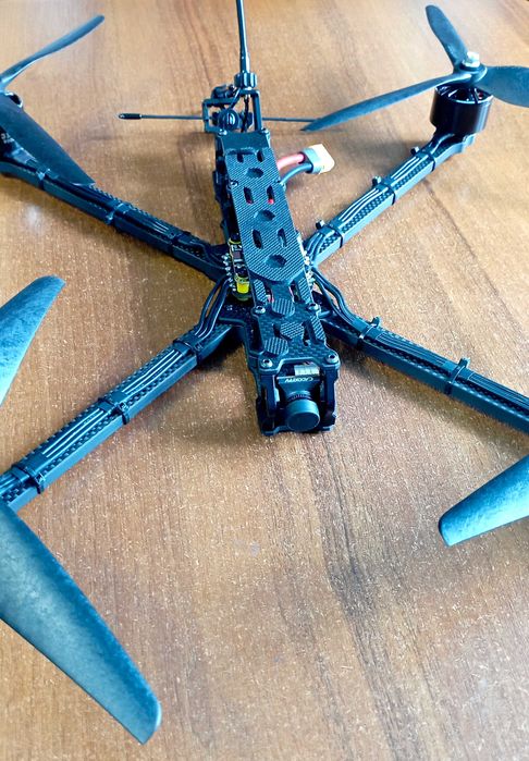 Новий дрон FPV квадрокоптер 10 дюймів