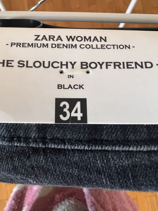 Jeansy Zara the slouchy Boyfriend 34 nowe z metka