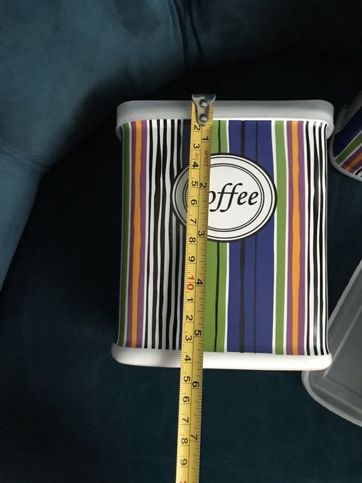 Керамічні ємності для чаю, кави, цукру.