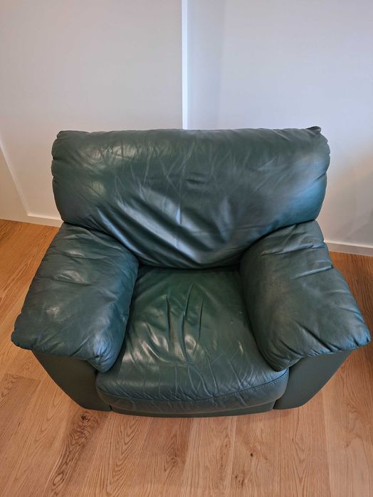 Sofas Maples Divani & Divani em Pele Verde