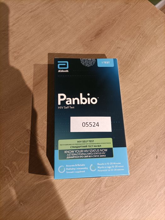 Panbio HIV Self Test - szybki test HIV z krwi