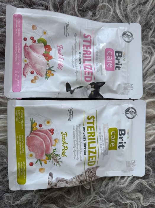 Brit CARE sterilized 2 op. królik i wieprzowina 800 g
