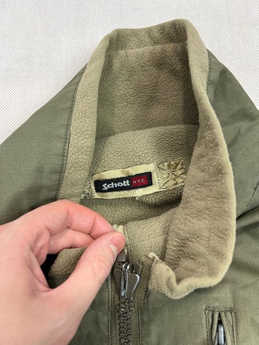 Dwustronna Schott jacket vintage 90's USA warm boxy fit