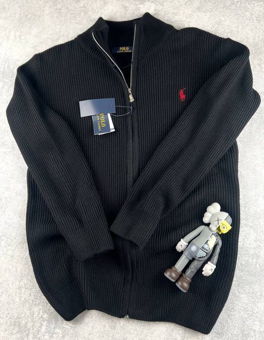 свитр кофта Вʼязана кардиган  Polo Ralph Lauren  зип zip old money