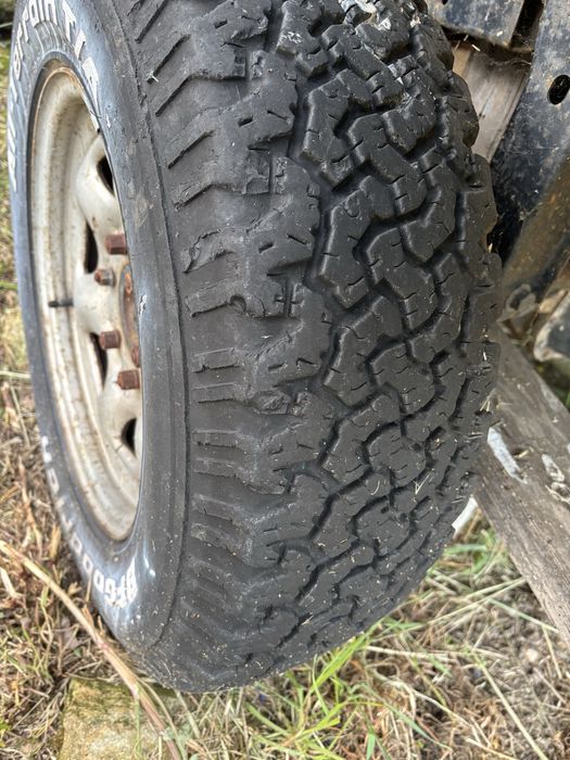 5 Pneus bf goodrich com 6 jantes frontera