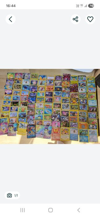 Karty pokemon 100szt