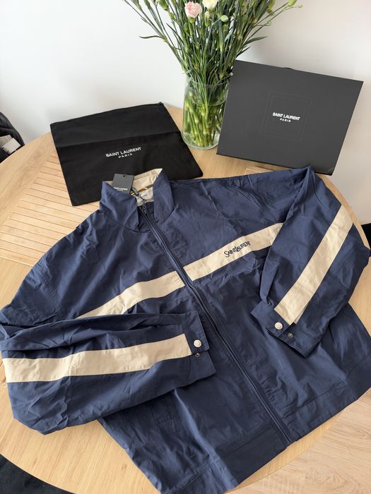 Kurtka YVES Saint Laurent Płaszcz YSL Narzutka Mastic Jacket