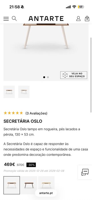 Secretária Oslo Antarte