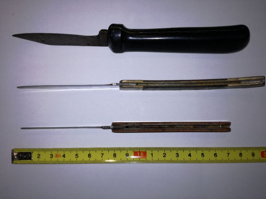 3 Canivetes Coleção- IR QKA, Rostfrei, Junk. Solingen-Preço.Conjunto