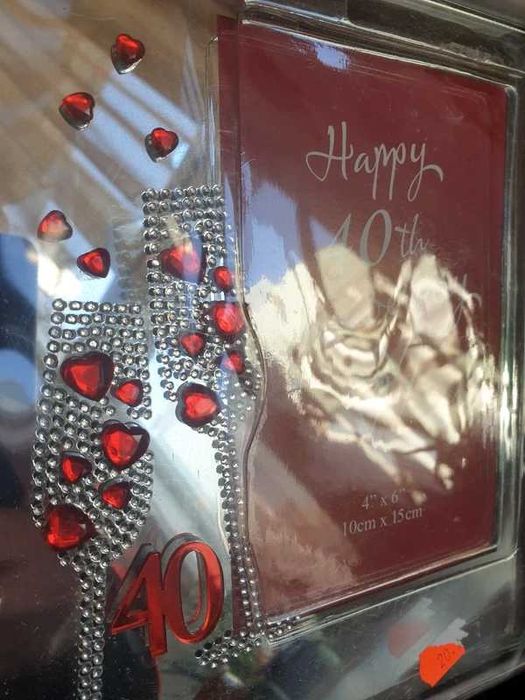 Ramka na zdjęcia 40 urodziny jubileusz