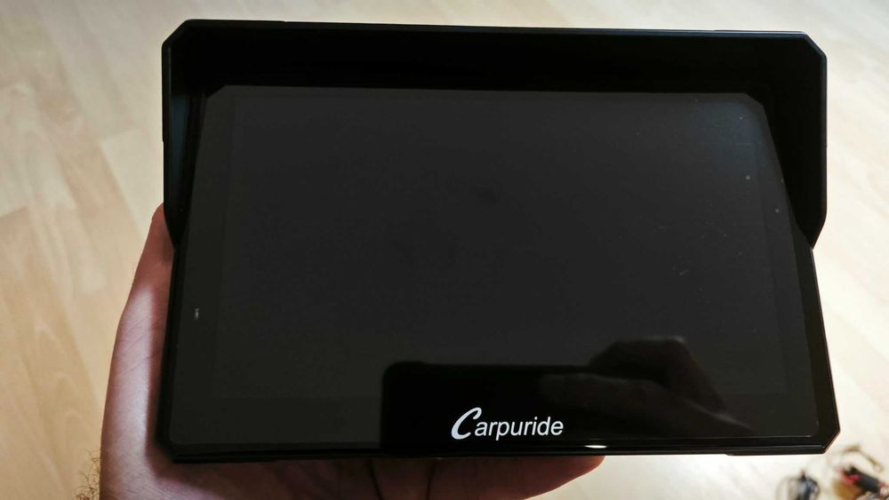 Carpuride W702 Pro para mota (ecrã de 7 polegadas com Apple CarPlay e Android Auto sem fios)