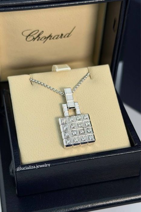 Кольє Chopard Оригінал  Колекція Ice Cube золото 750
