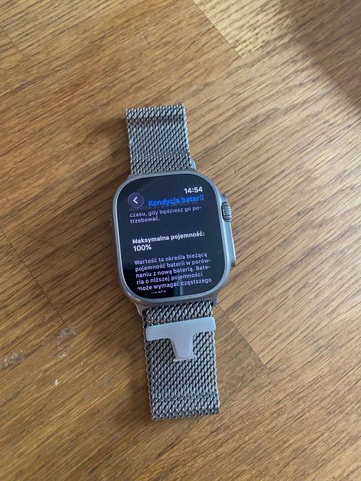 Apple Watch Ultra (1. generacji) 49mm – Titanium