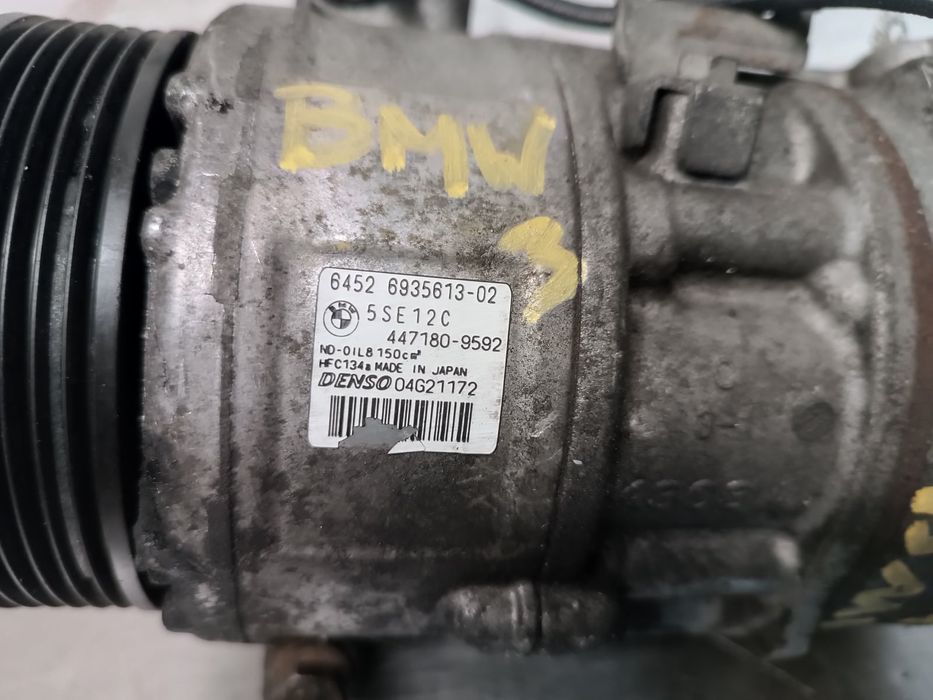 Compressor Ar Condicionado BMW 1 120 d (120 kW / 163 cv) [06.2004 - 06.2011] M47 D20 (204D4) - 64526935613-02 120 d (120 kW / 163 cv) [06.2004 - 06.20