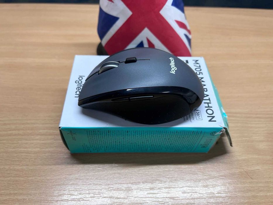 Бездротова Миша Logitech M705 Marathon Mouse Wireless Black (910-001945, 910-001963)