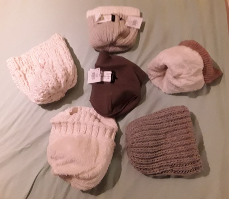 Gorros de inverno novos, com e sem etiqueta
