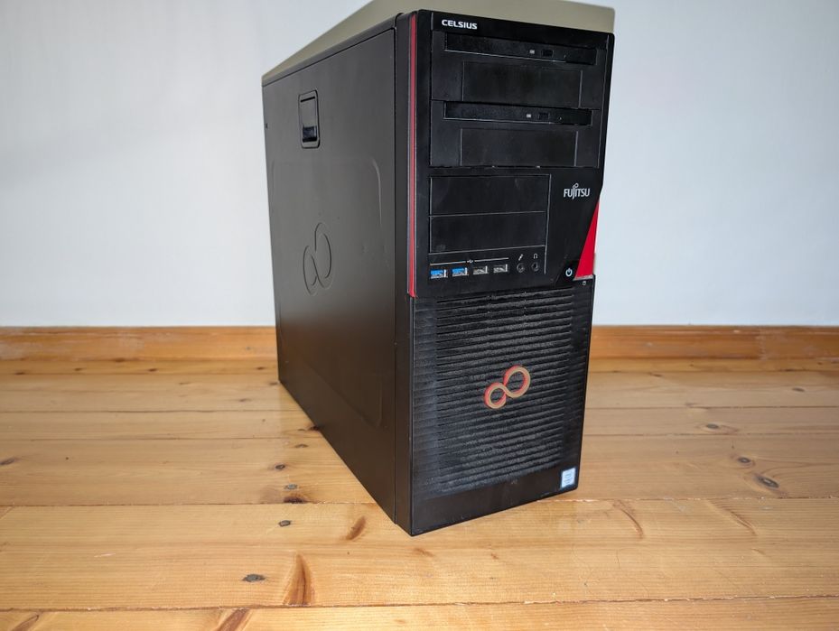 Ігровий ПК Fujitsu Celsius W550 Core I7-6700\16 Gb DDR4\256Gb SSD\Video RX 580 4Gb