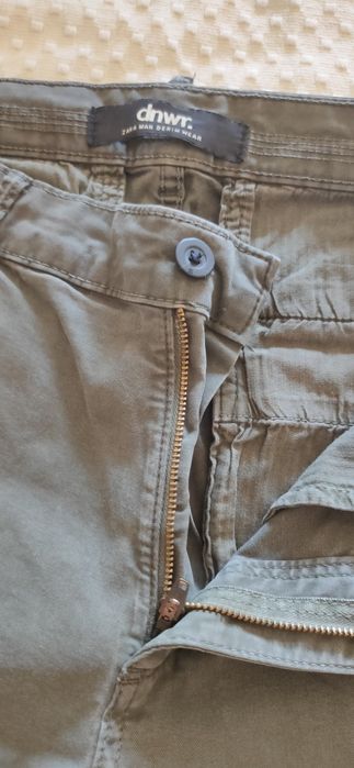 Calças cinzento escuro Zara Man