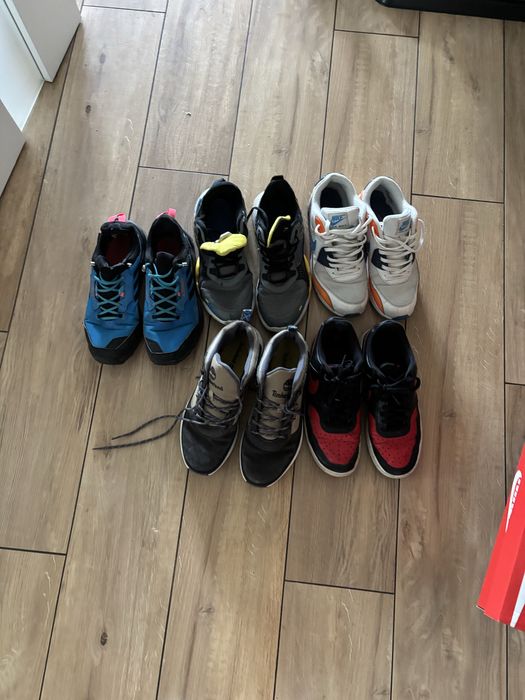 Sprzedam 5 par butow Nike Adidas Timberland