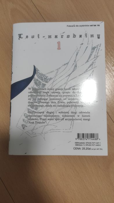 Manga "Atak Tytanów - Bez Żalu 1"