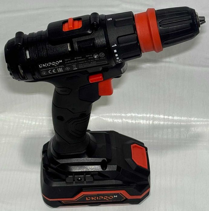Акумуляторний дриль-шуруповерт Dnipro-M CD-218Q + АКБ BP-220
