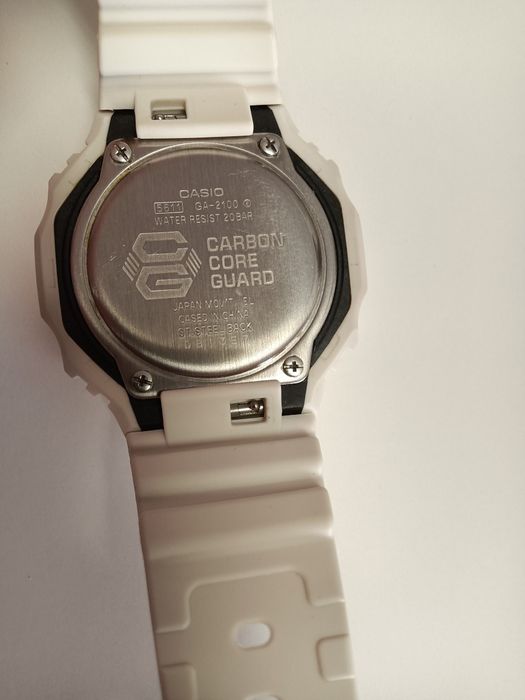 Relógio Casio G-SHock branco