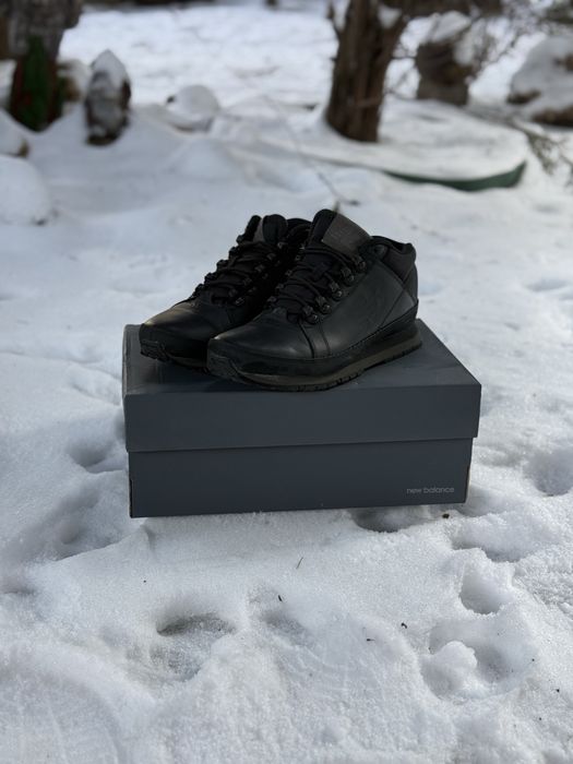 Кожаные зимние ботинки New Balance H754LLK