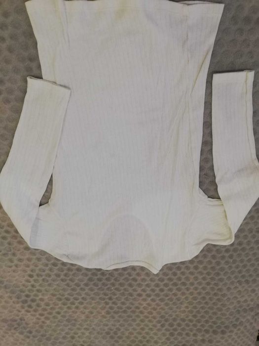 blusa interior branca, super quentinha, veste S
