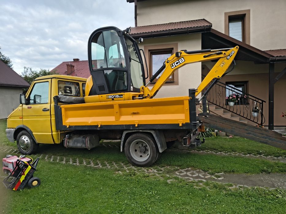Usługi minikoparką oraz wywrotką do 3,5t