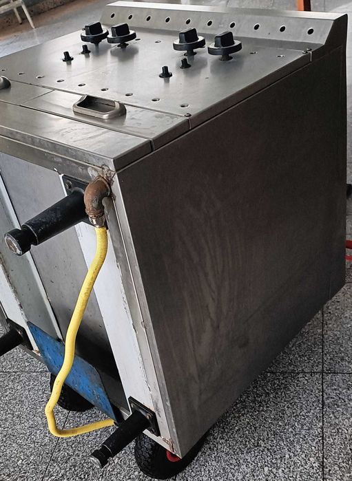 Grelhador a gás duplo industrial