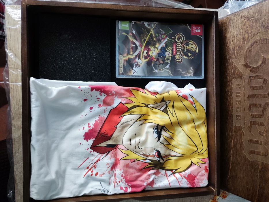 Edição especial numerada Golden Force nintendo switch