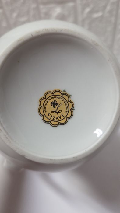 Bule e prato Limoges original. Novo com etiqueta
