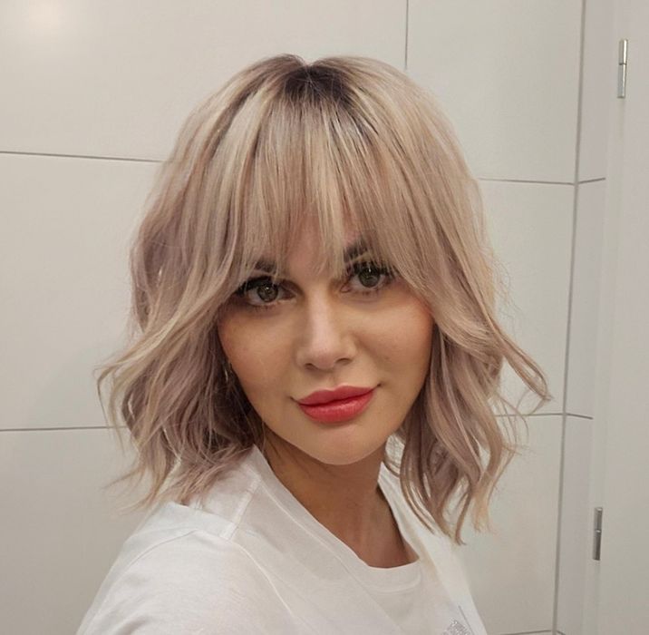 Peruka balejaż włos naturalny