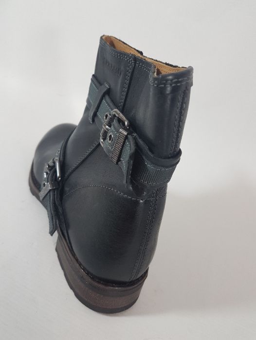 SEBAGO BOTKI DAMSKIE SKÓRA naturalna 35 nowe czarne