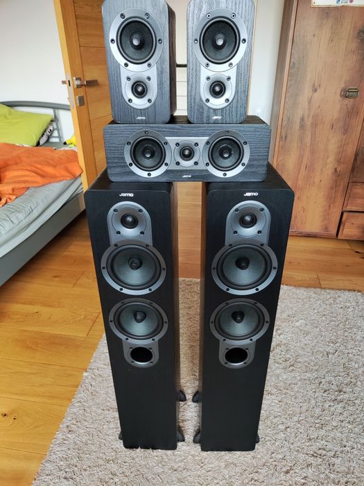 Kino domowe  wzmacniacz sony str dh 520 kolumny JAMO