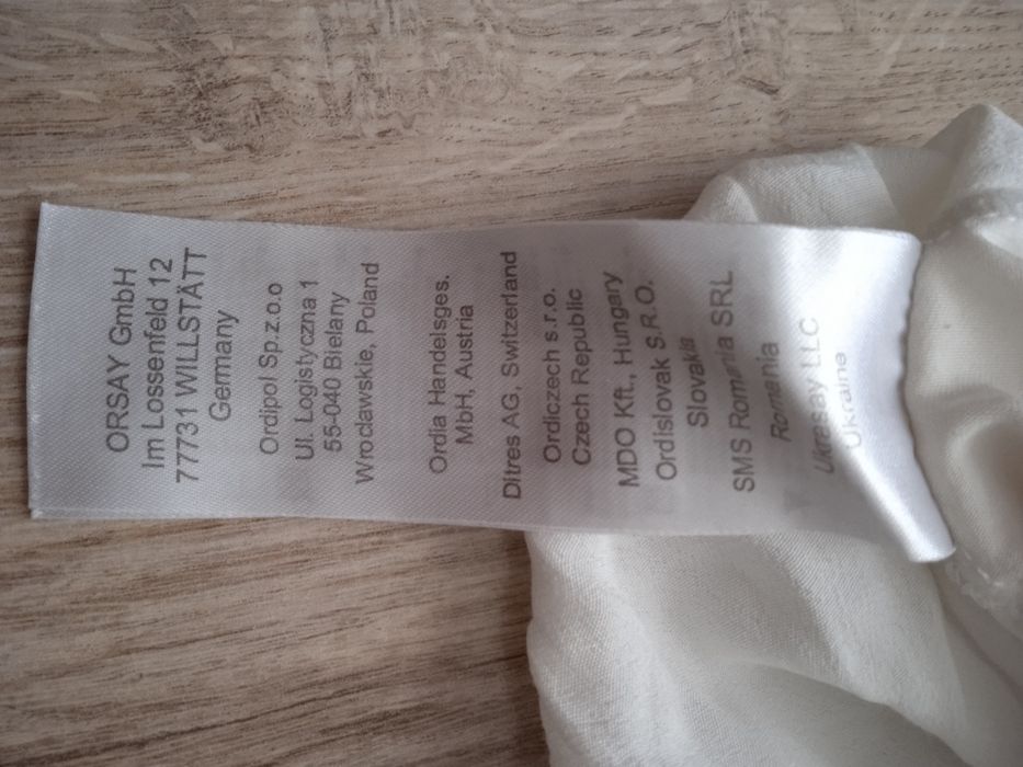 Bluza Biała firmowa