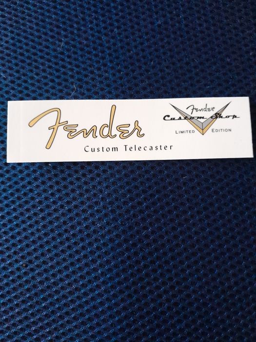 Decalque waterslide para guitarra Fender Telecaster