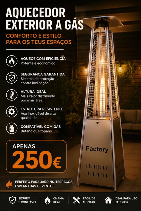 Aquecedor Externo , por encomenda