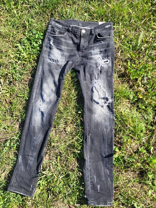 Джинсы Dsquared2 Cool Guy Jean черные 42 размер идиал